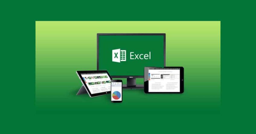 Microsoft Excel shown on different devices