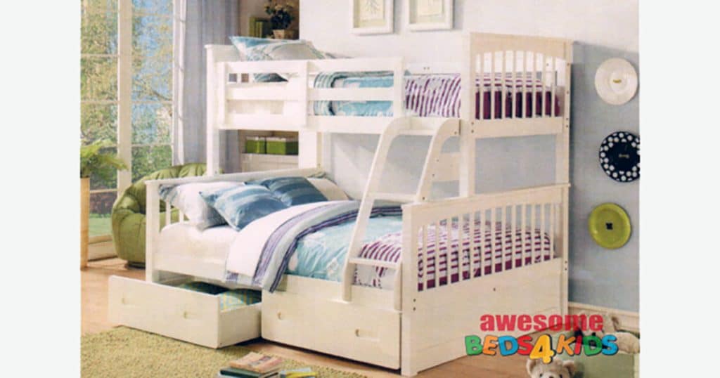 bunk beds with storage for small rooms